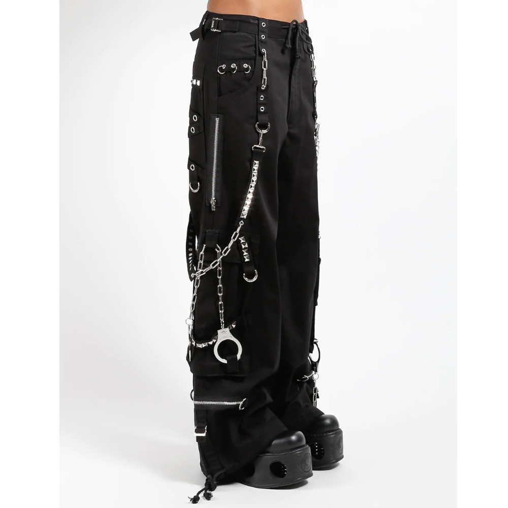 Tripp NYC - Handcuff Wijde broek - Zwart